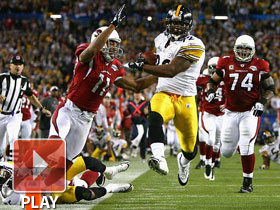 SB XLIII Can't-Miss Play: Harrison in a hurry